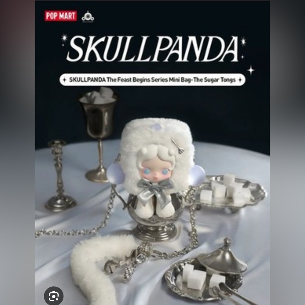 SKULL PANDA The Feast Begins Series Mini
Bag-The Sugar Tongs